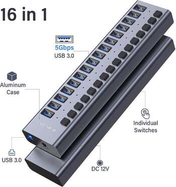 ACASIS 16 Port USB 3
