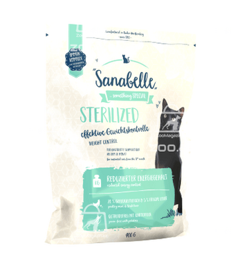 Bosch Sanabelle Sterilized полнорационный сухой корм для стерилизованных кошек (целый мешок 10 кг)