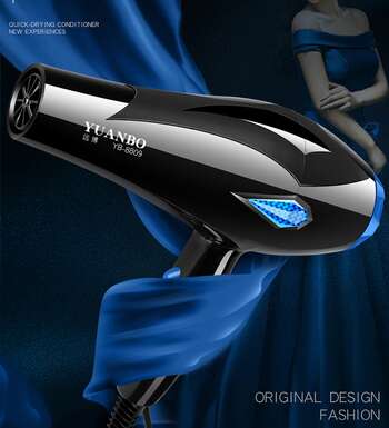 Yuanbo Hair Dryer and Diffuser for Curly Hair 2 Speed 3 Heat Settings Hair Dryer and Brush Set  3  tx7p fl