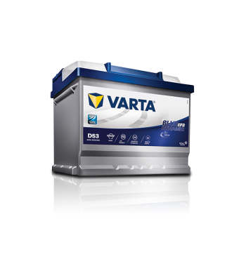 VARTA EFB Start-Stop 60 AH D53 R+