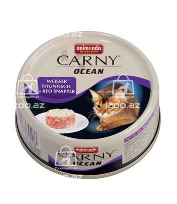 Carny Ocean консервы с белым тунцом и красной треской