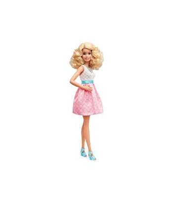 Barbie White and Pink Fashion Doll
