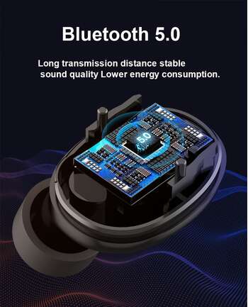 XBOSS TWS Earphones Bluetooth 5