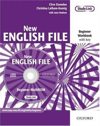 Oxford NEW ENGLISH FILE Beginner Level Workbook with Key & MultiROM