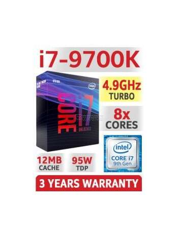 Intel® Core™ i7-9700K Processor (12M Cache, up 4.00 GHz)