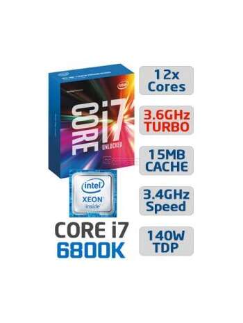 Intel® Core™ i7-6800K Processor (15M Cache, up to 3.60 GHz)