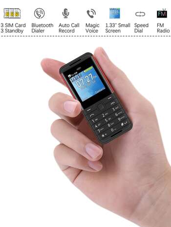 XBOSS 5310 World Smallest 3 SIM Card Mobile Phone DESCRIPTION  19 