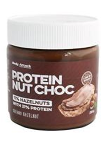 Body Attack Protein Nut Choch creamy hazelnut 250gr(proteinli şokolad yağı)