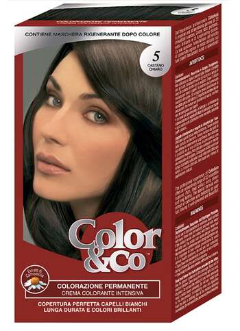 Kaypro Color and Co перманентный профессиональные краски для волос №5.1 светло-коричневый цвет
