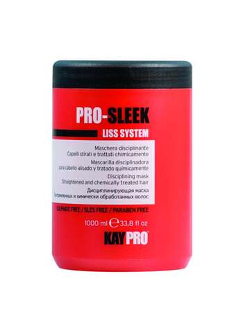 Düzləşdirilmiş saçlar üçün maska Pro-Sleek “KayPro”- 1000 ml