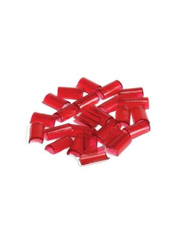 Кератиновые пластины (Красный цвет) “Kayextension” – 25шт