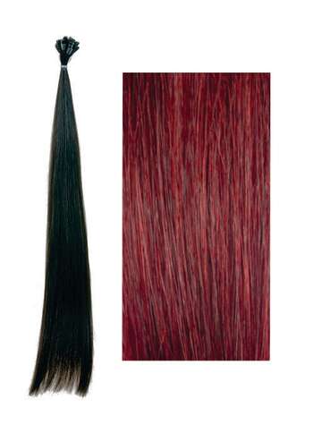 Натуральные волосы для наращивания Remy (Красно-медный блондин) “Kayextension” – 55см