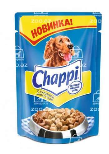 Chappi для собак всех пород с аппетитной курочкой