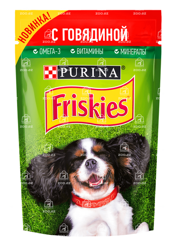 Friskies влажный корм для собак с говядиной