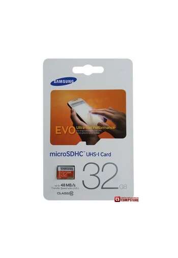 microSD Samsung EVO 32GB Class 10 Micro SDHC Card
