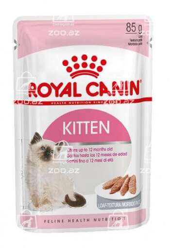 Royal Canin Kitten влажный корм для котят до 12 месяцев в паштете