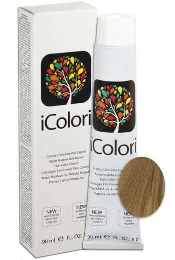 İcolori professional saç boyası “Açıq sarışın” - № 8,03 90 ml