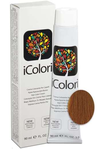 İcolori professional saç boyası “Mis çalarlı açıq şabalıd” - № 5,4 90 ml