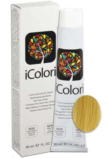 İcolori professional saç boyası “Super qızılı” - № 11,3 90 ml