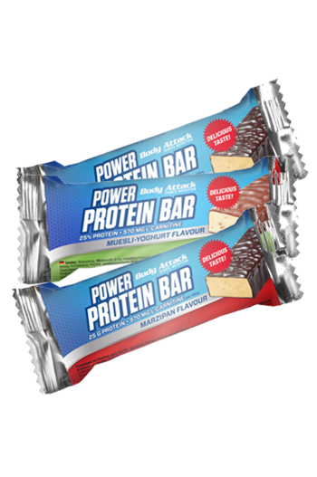 Body Attack Power protein bar muesli yoghurt