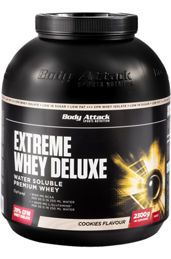 Body Attack Extreme Whey Deluxe White Choc 2300gr