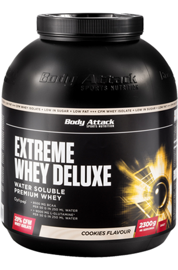 Body Attack Extreme Whey Deluxe Vanilla 2300gr