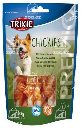 Trixie Chickies лакомство для собак с куриной грудкой и кальцием
