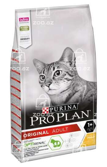 Pro Plan Original Adult сухой корм для кошек с курицей (на развес)