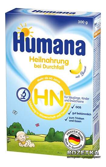 Молочная сухая смесь Humana НN 300 г