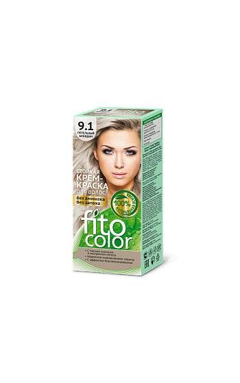 Saç üçün davamlı saç boyası " FITOCOLOR"  pepelniy blondin  9.1