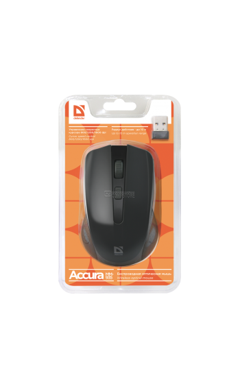 Defender Accura MM-935 Wireless optical mouse (4 Button | 1600 DPI)