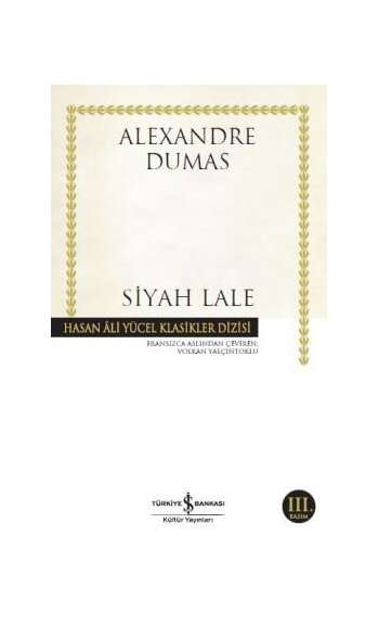 Alexandre Dumas-Siyah Lale