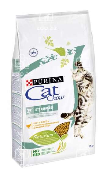 Cat Chow корм для стерилизованных кошек и кастрированных котов (на развес)