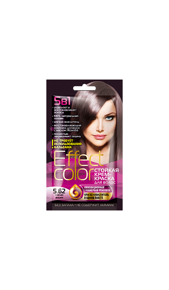 Saç boyası "EFEKT COLOR" 5.62