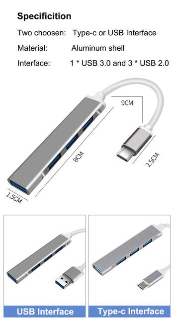 USB C HUB 3
