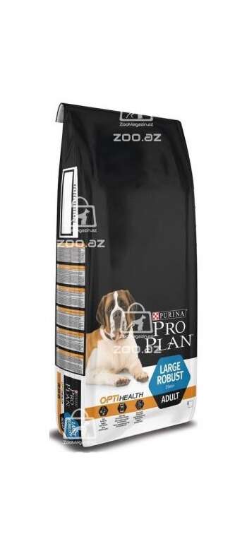 Pro Plan Large Robust Adult для взрослых собак крупных пород с мощным телосложением с курицей (целый мешок 14 кг)