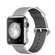 Apple Watch 38mm Stainless Steel Case with Pearl Woven Nylon MMFH2
