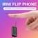 XBOSS F1 Mini Flip Mobile Phone LONG CZ J9 Smallest Cell Phone Wireless Bluetooth Dialer FM ulcool f 1 xboss t5  2 