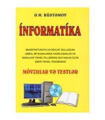 Ə.M.Rüstəmov - İnformatika