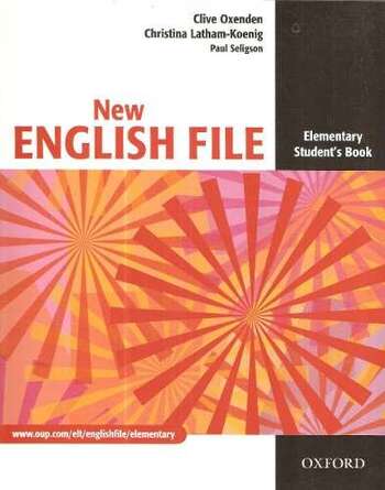 Oxford NEW ENGLISH FILE Elementary Student's book