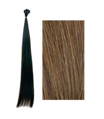 Натуральные волосы для наращивания Remy (Светло каштановый) “Kayextension” – 55см