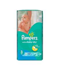Pampers 3 5-9Kg 54-Lu Aactive Baby-Dry