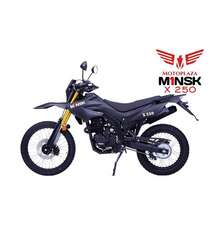 MİNSK X 250 model motosiklet