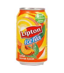 Lipton 330ml Saftali Ice Tea Banka