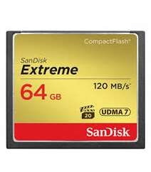 Sandisk Extreme 64 GB CF yaddaş kartı